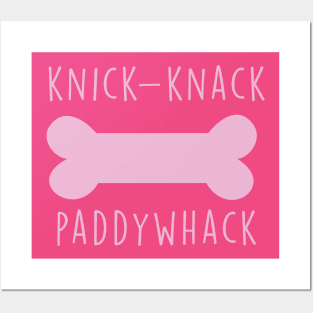 Knick-Knack Paddywhack Give A Dog A Bone Posters and Art